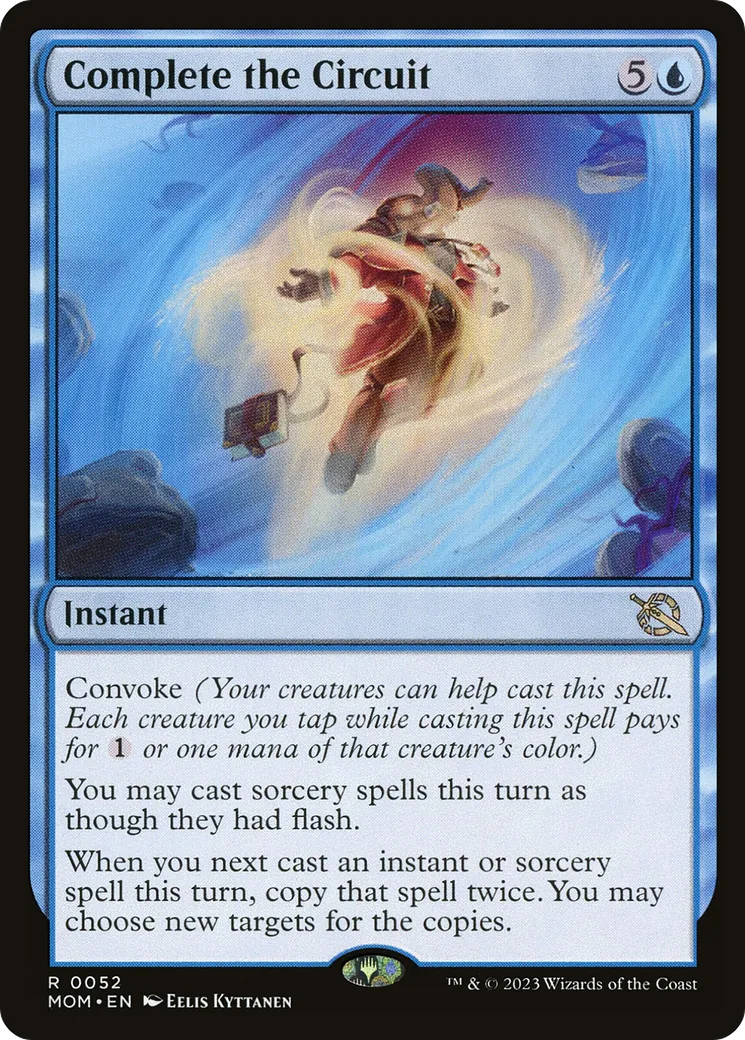 Complete the Circuit — March of the Machine — Magic: The Gathering