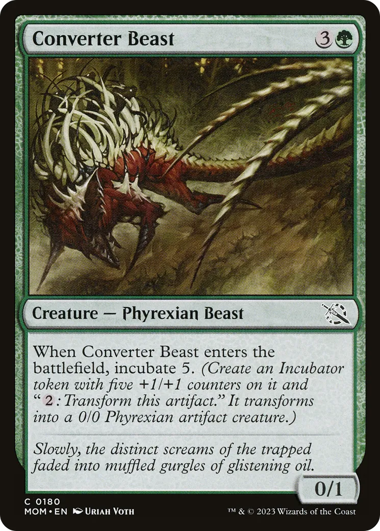 Converter Beast — March of the Machine — Magic: The Gathering
