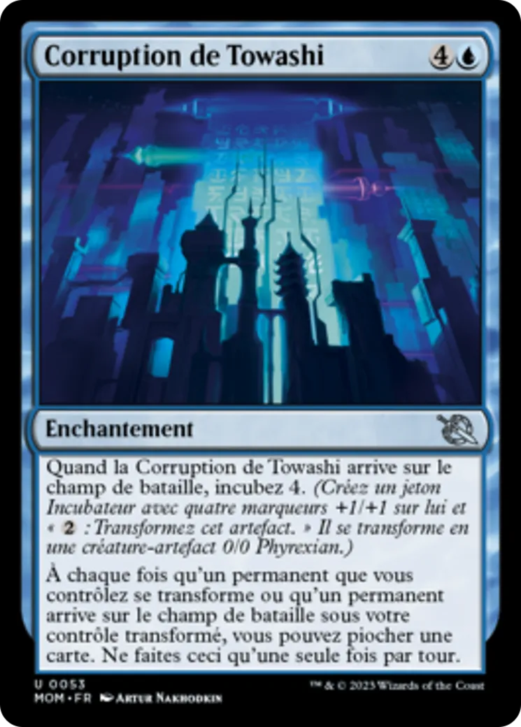 Corruption de Towashi — March of the Machine — Magic: The Gathering