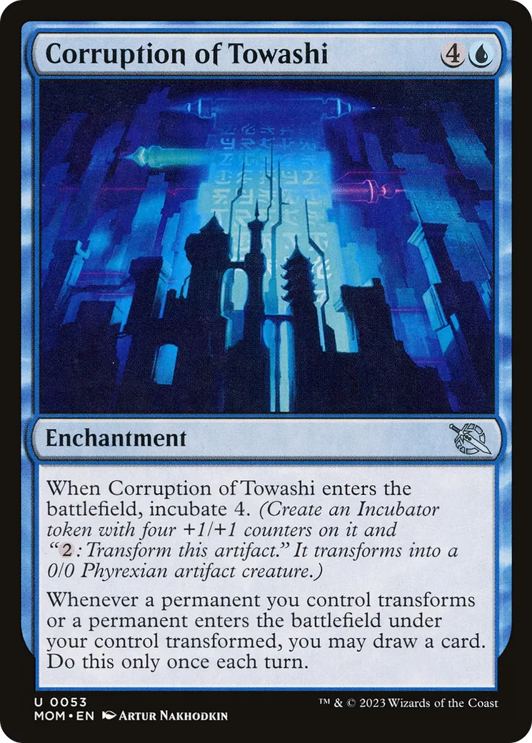 Corruption de Towashi — March of the Machine — Magic: The Gathering