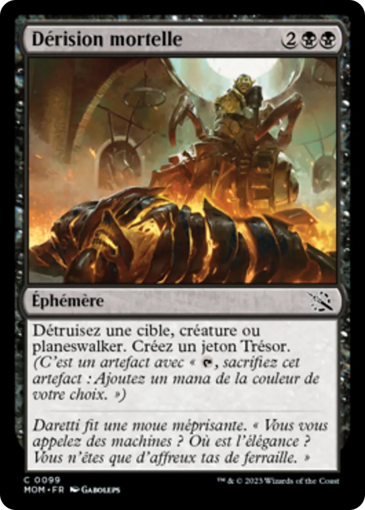 Dérision mortelle — March of the Machine — Magic: The Gathering