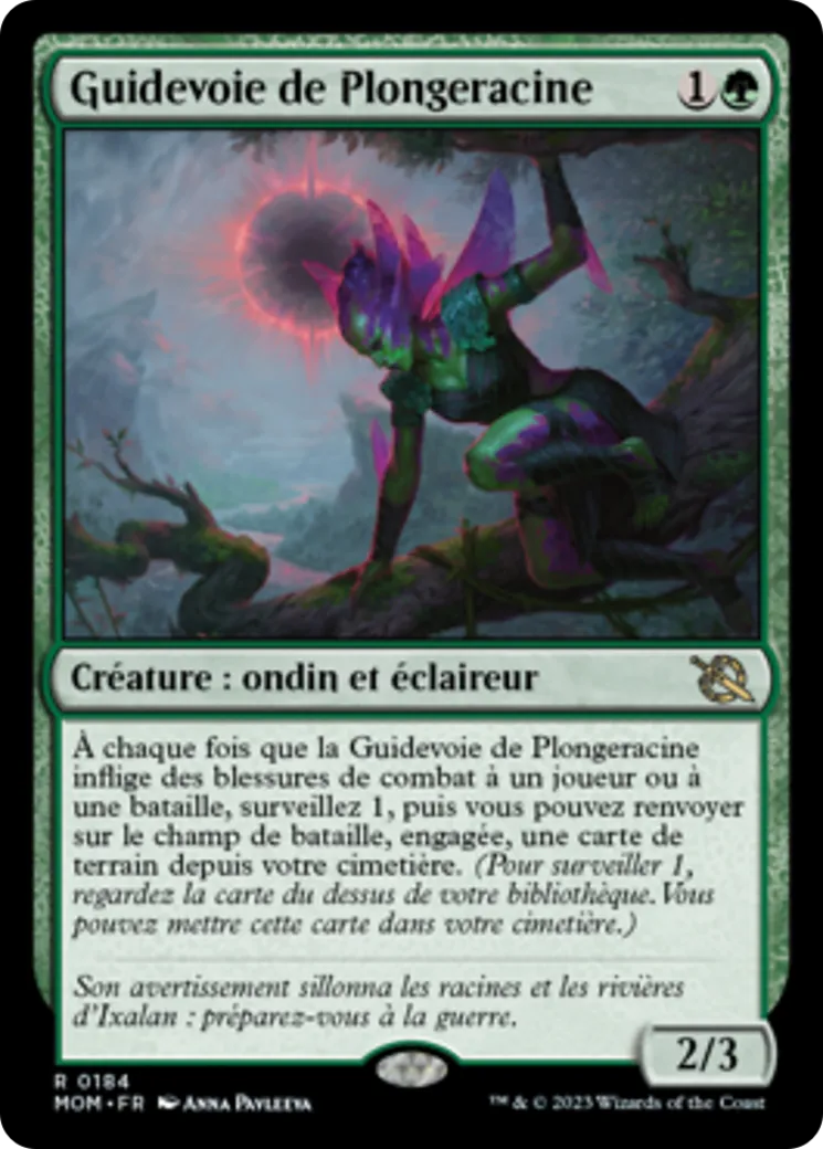 Guidevoie de Plongeracine — March of the Machine — Magic: The Gathering