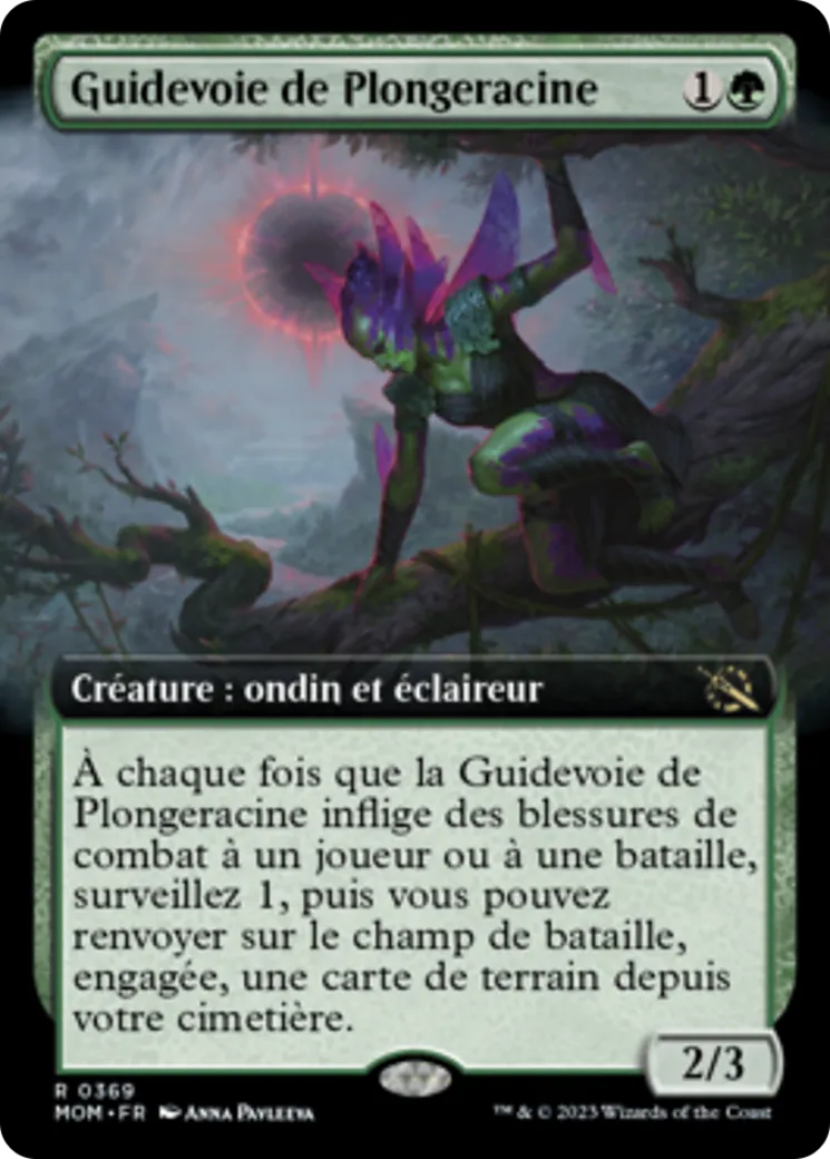 Guidevoie de Plongeracine — March of the Machine — Magic: The Gathering