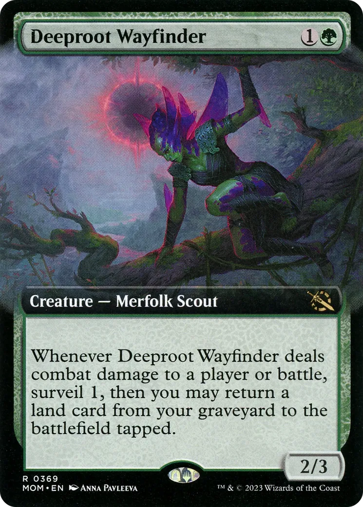Deeproot Wayfinder — March of the Machine — Magic: The Gathering
