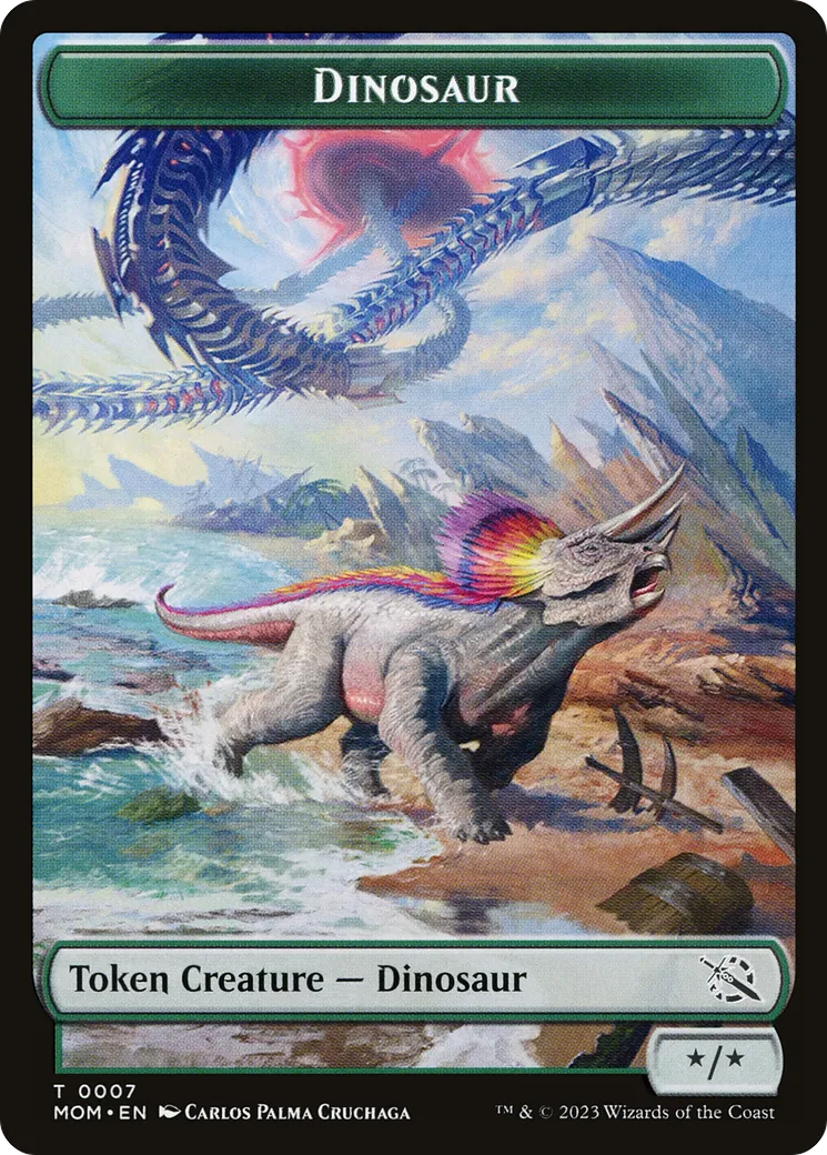 Dinosaur — March of the Machine — Magic: The Gathering