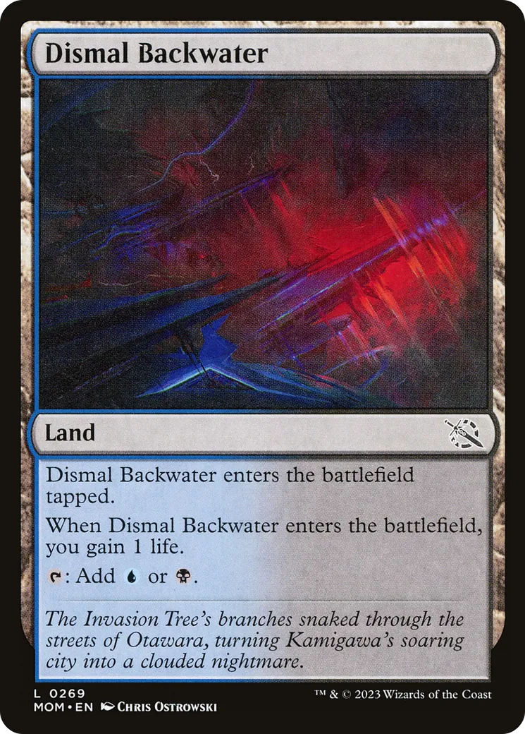Dismal Backwater — March of the Machine — Magic: The Gathering