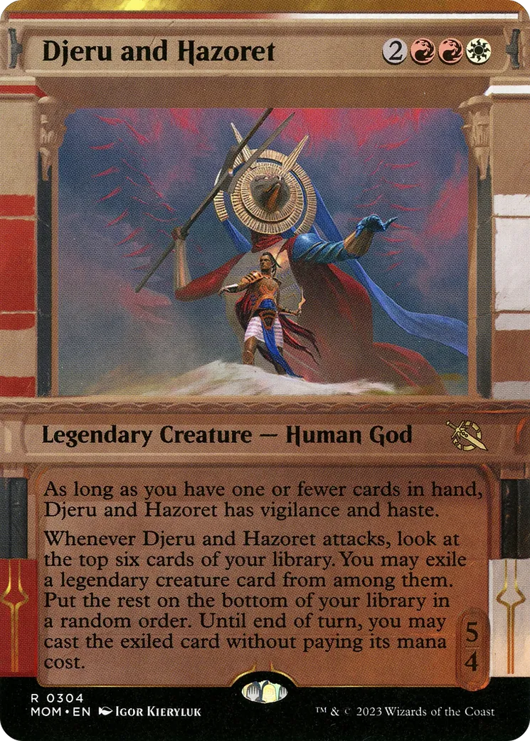 Djeru and Hazoret — March of the Machine — Magic: The Gathering