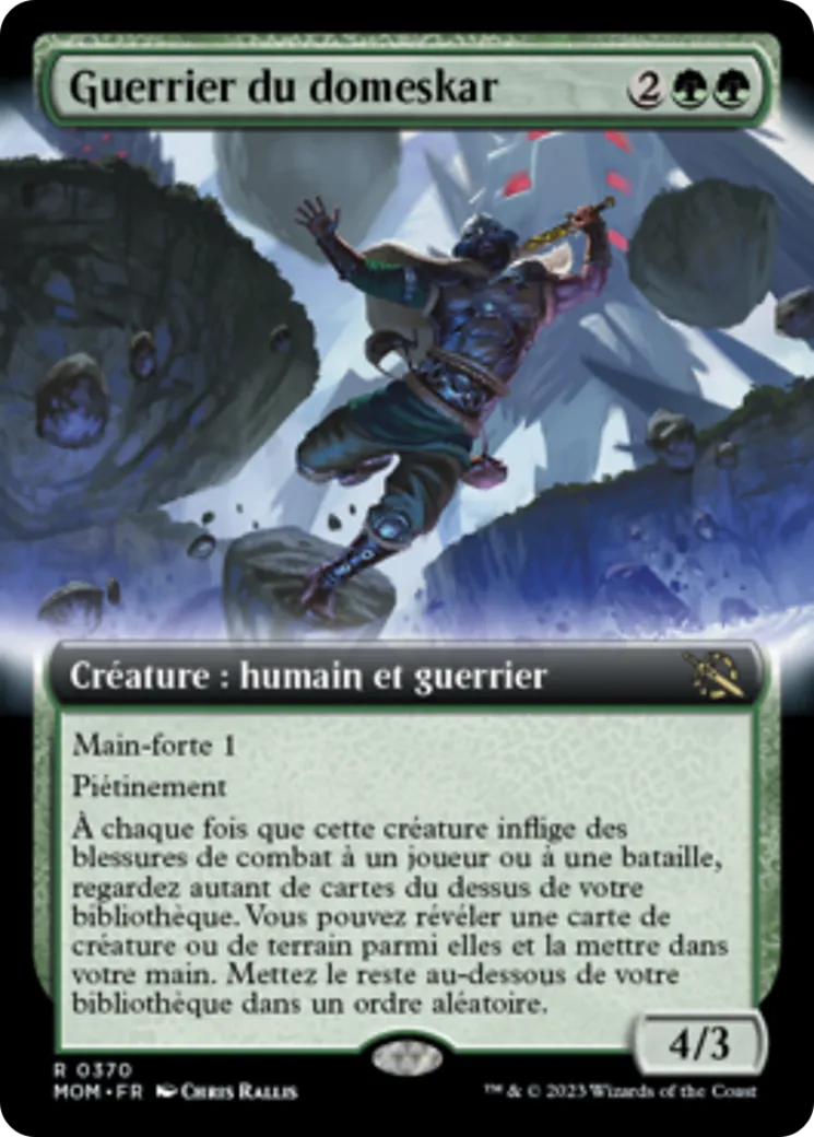Guerrier du domeskar — March of the Machine — Magic: The Gathering