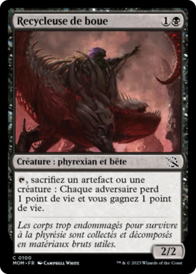 Recycleuse de boue — March of the Machine — Magic: The Gathering