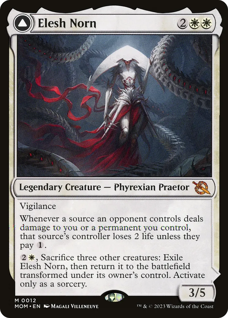 Elesh Norn // The Argent Etchings — March of the Machine — Magic: The Gathering