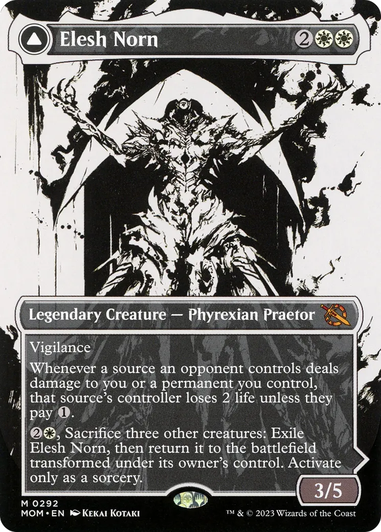 Elesh Norn // Les Gravures d'argent from March of the Machine - Magic: The Gathering