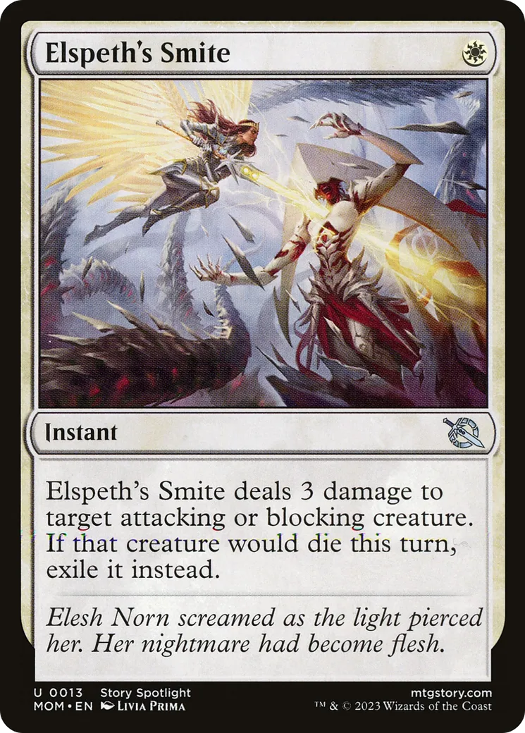 Elspeth's Smite — March of the Machine — Magic: The Gathering