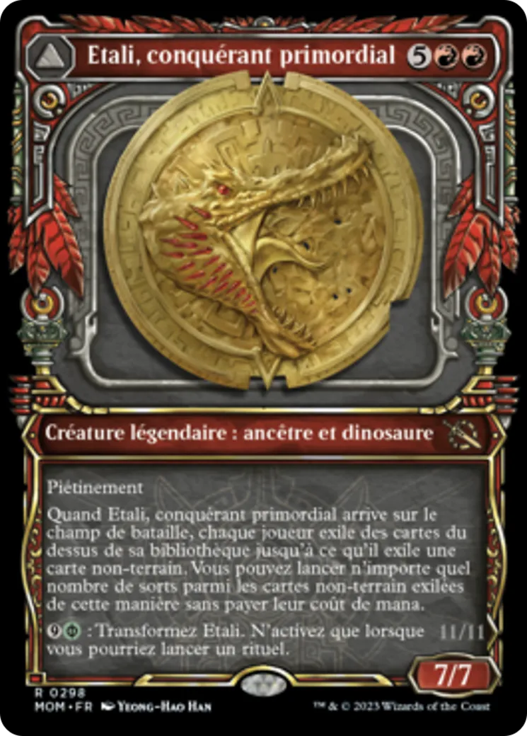 Etali, conquérant primordial // Etali, mal primordial — March of the Machine — Magic: The Gathering