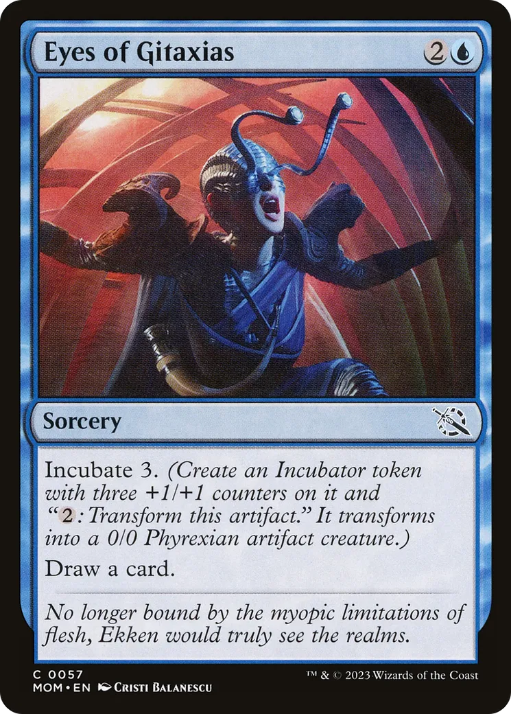 Yeux de Gitaxias — March of the Machine — Magic: The Gathering