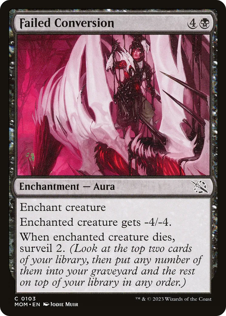 Failed Conversion — March of the Machine — Magic: The Gathering