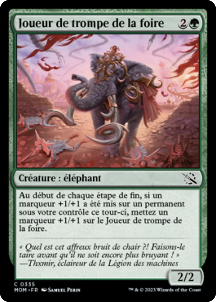 Joueur de trompe de la foire — March of the Machine — Magic: The Gathering
