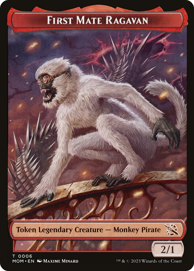 First Mate Ragavan — March of the Machine — Magic: The Gathering