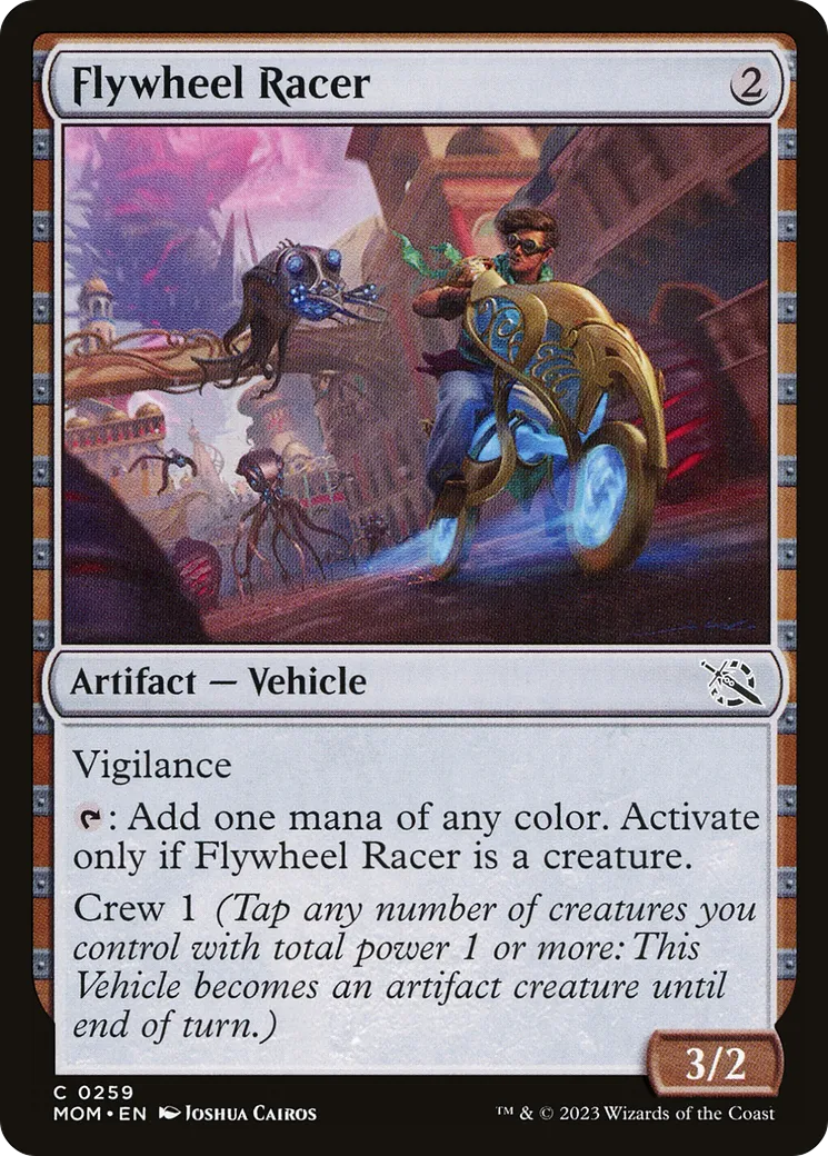 Flywheel Racer — March of the Machine — Magic: The Gathering