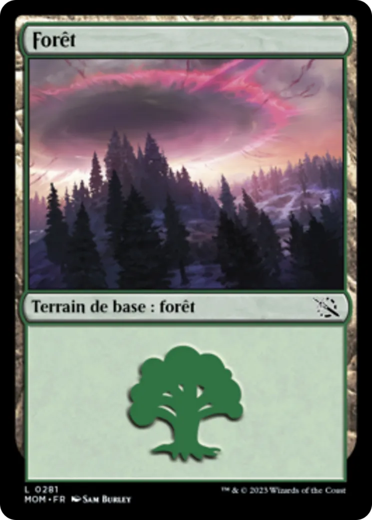 Forêt — March of the Machine — Magic: The Gathering