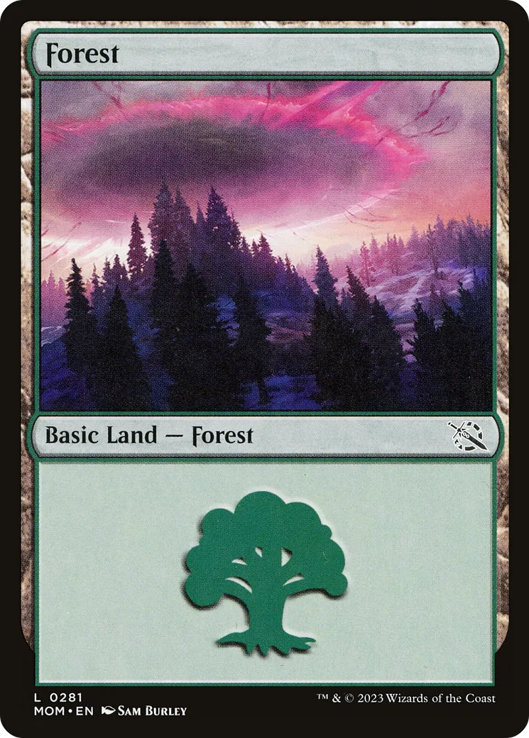 Forest — March of the Machine — Magic: The Gathering