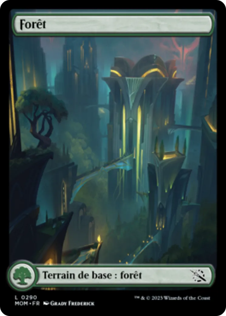 Forêt — March of the Machine — Magic: The Gathering