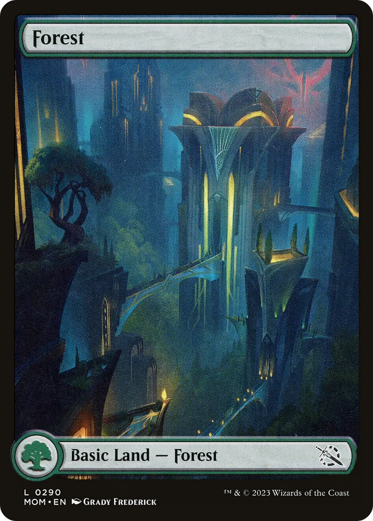 Forest — March of the Machine — Magic: The Gathering