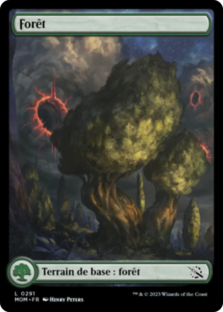 Forêt — March of the Machine — Magic: The Gathering
