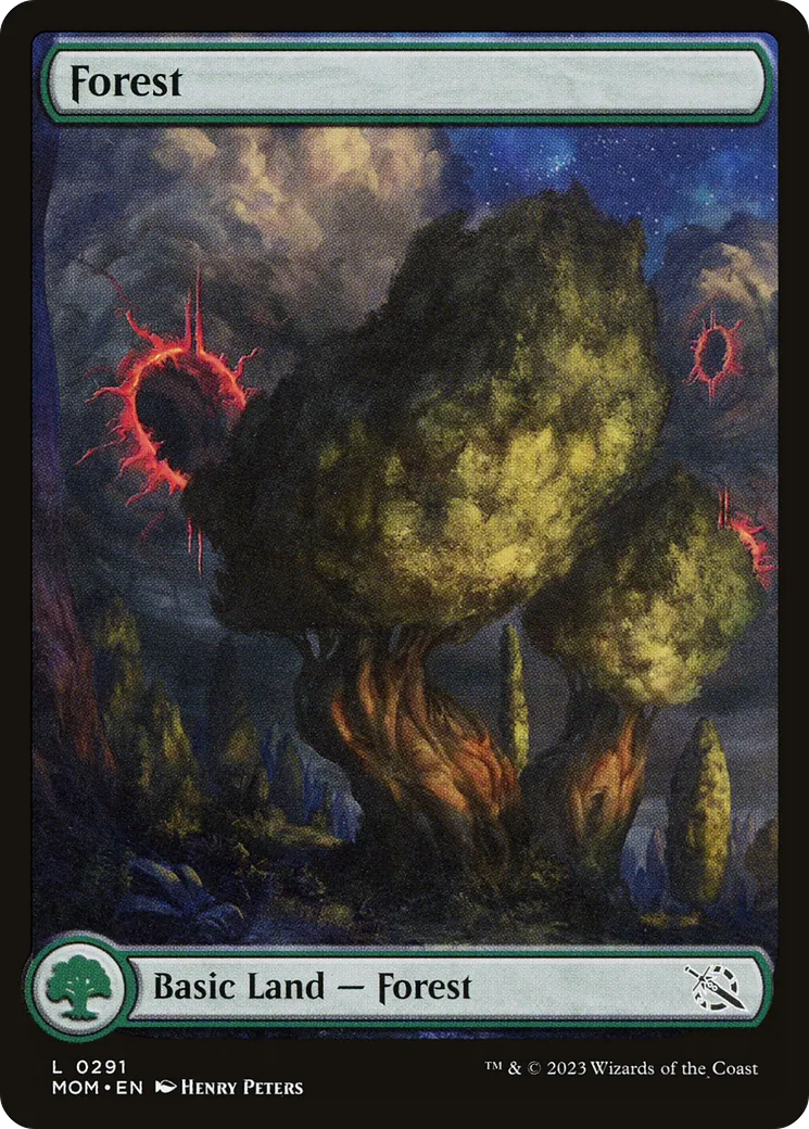 Forest — March of the Machine — Magic: The Gathering