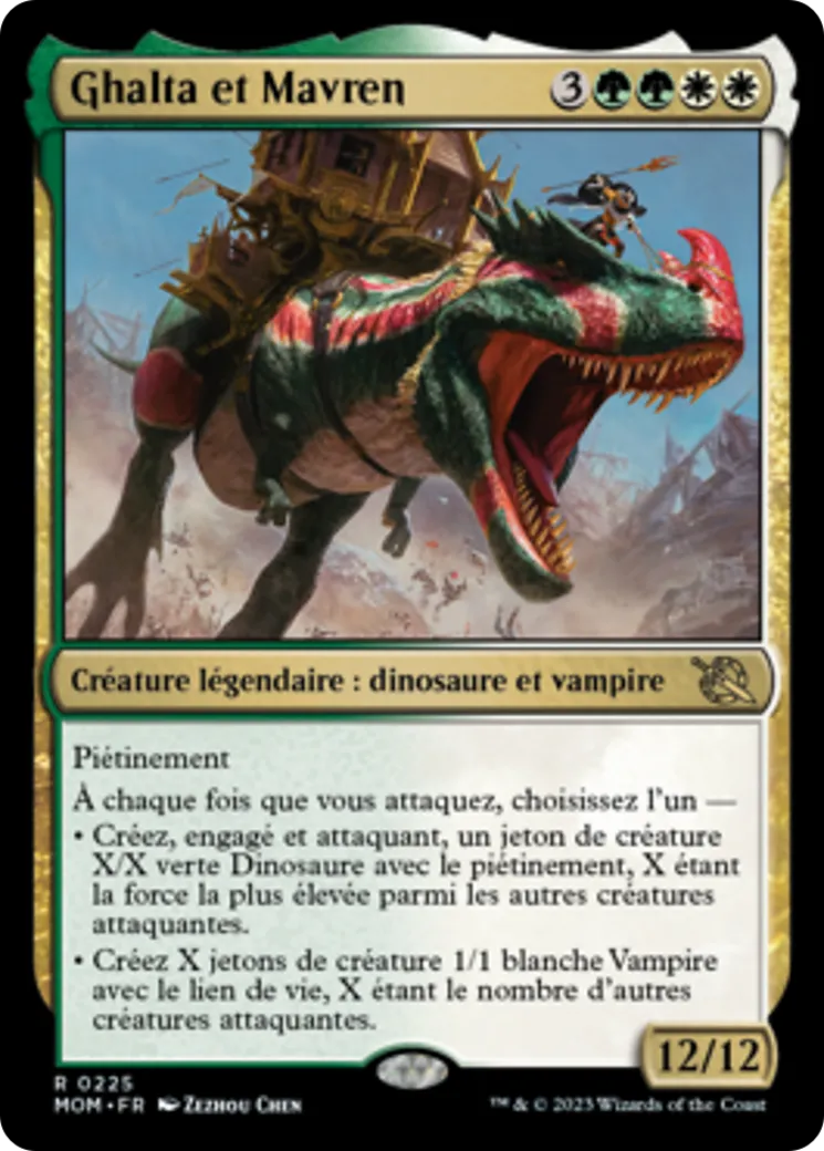 Ghalta et Mavren — March of the Machine — Magic: The Gathering