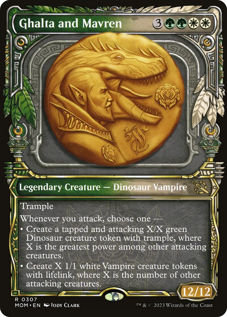 Ghalta and Mavren — March of the Machine — Magic: The Gathering