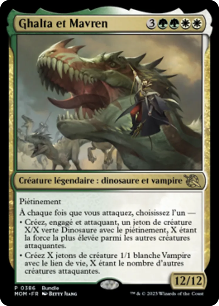 Ghalta et Mavren — March of the Machine — Magic: The Gathering