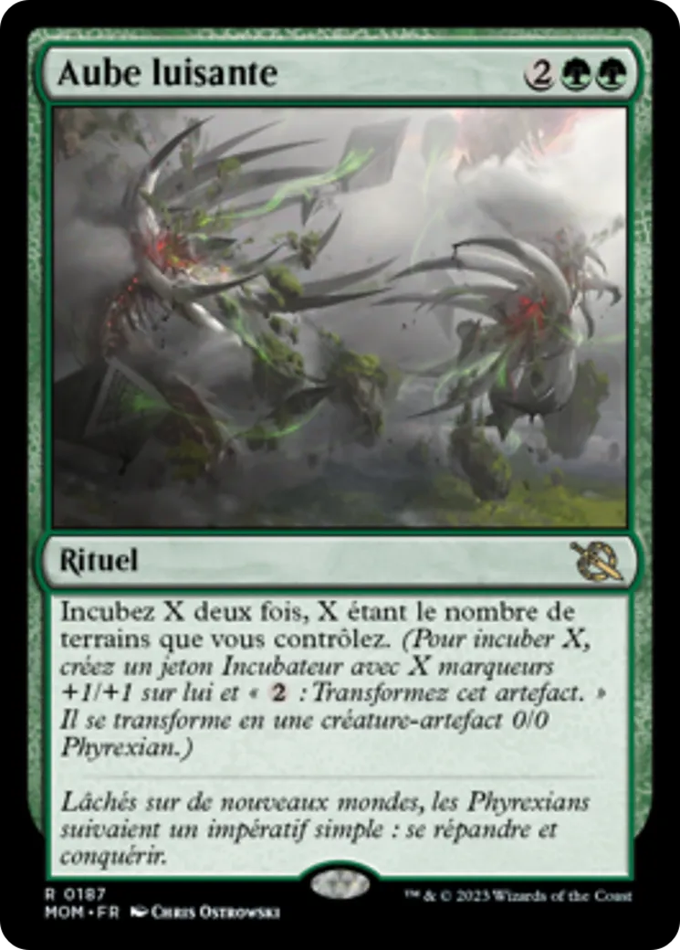 Aube luisante — March of the Machine — Magic: The Gathering