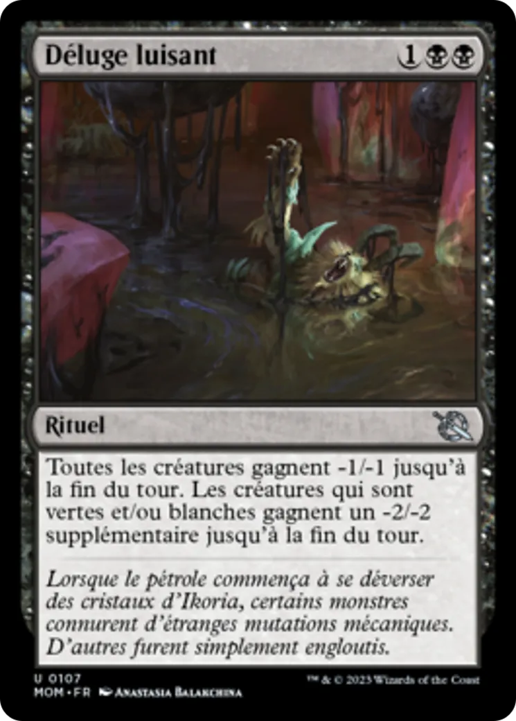 Déluge luisant — March of the Machine — Magic: The Gathering