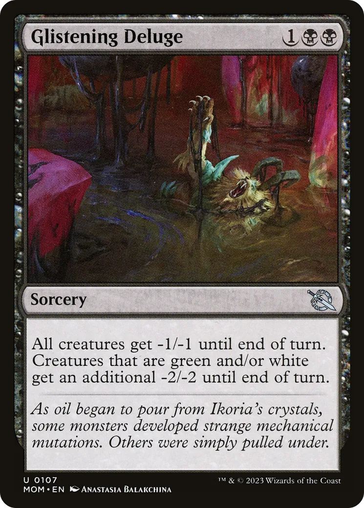 Glistening Deluge — March of the Machine — Magic: The Gathering