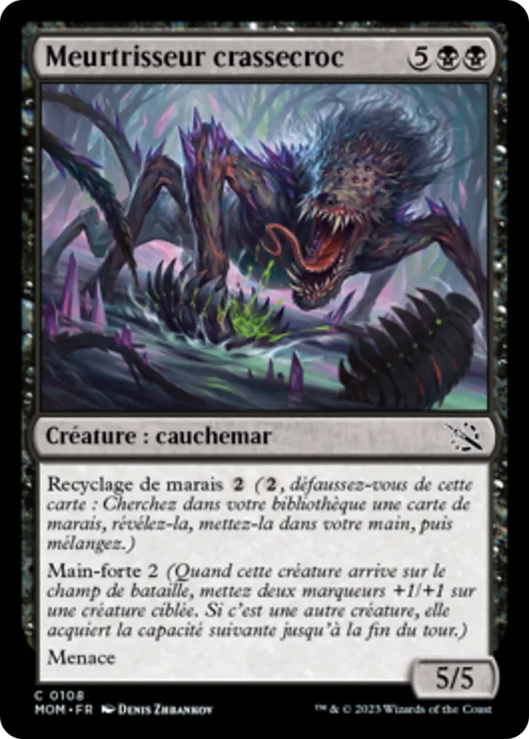 Meurtrisseur crassecroc — March of the Machine — Magic: The Gathering