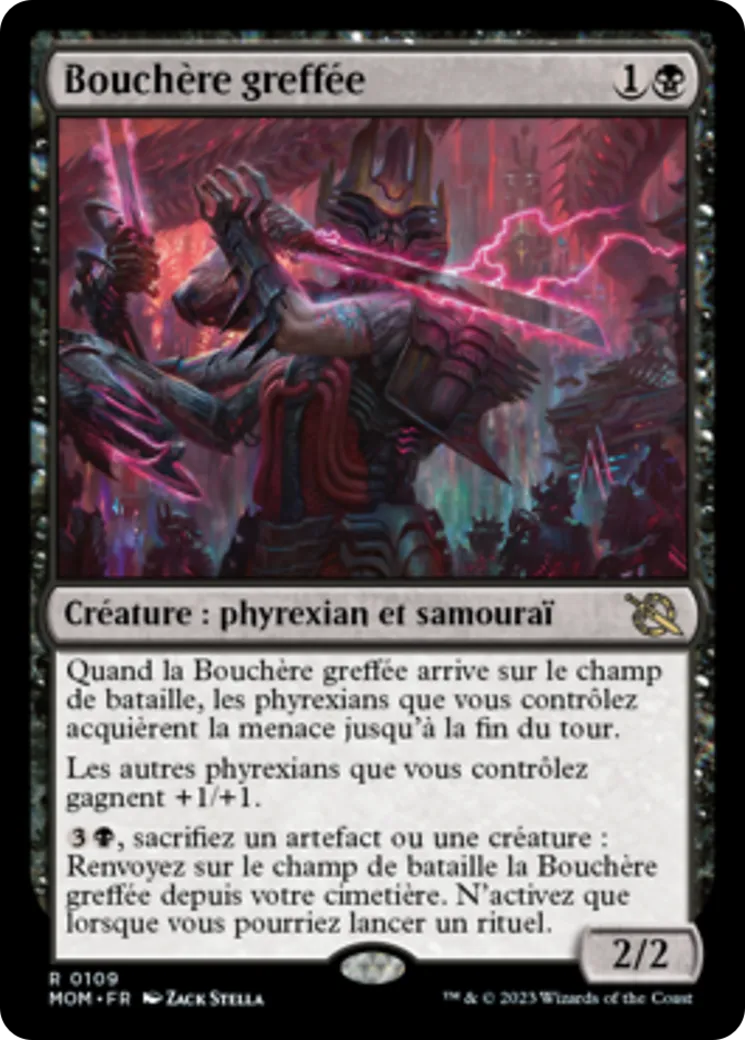 Bouchère greffée — March of the Machine — Magic: The Gathering