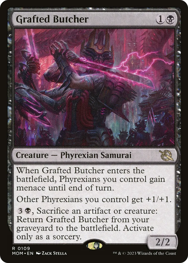 Bouchère greffée — March of the Machine — Magic: The Gathering
