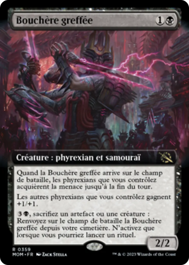 Bouchère greffée — March of the Machine — Magic: The Gathering