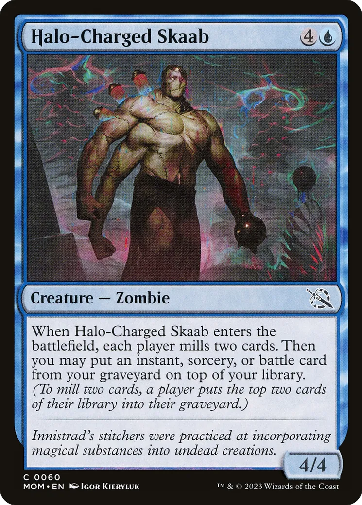 Halo-Charged Skaab — March of the Machine — Magic: The Gathering