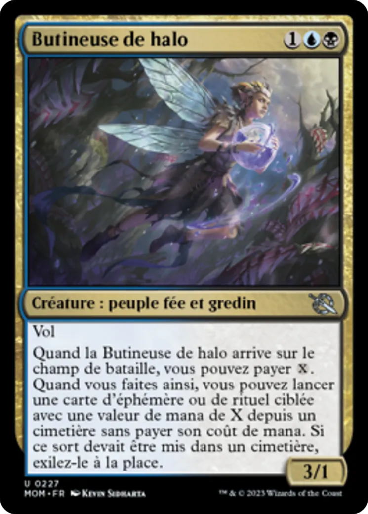 Butineuse de halo — March of the Machine — Magic: The Gathering