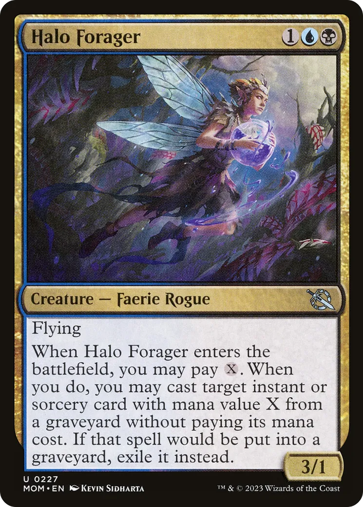 Butineuse de halo — March of the Machine — Magic: The Gathering