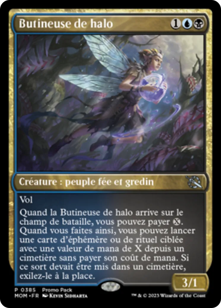Butineuse de halo — March of the Machine — Magic: The Gathering