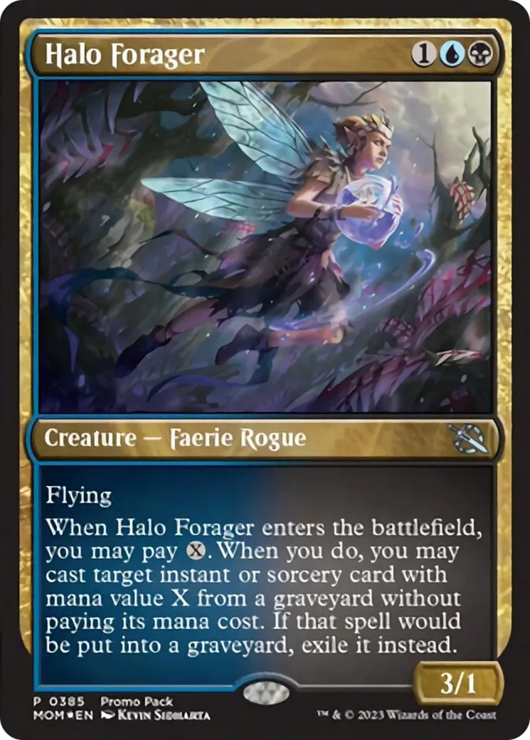 Halo Forager — March of the Machine — Magic: The Gathering
