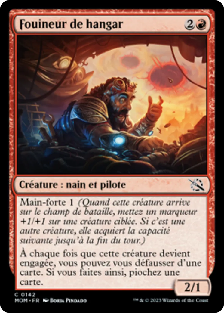 Fouineur de hangar — March of the Machine — Magic: The Gathering