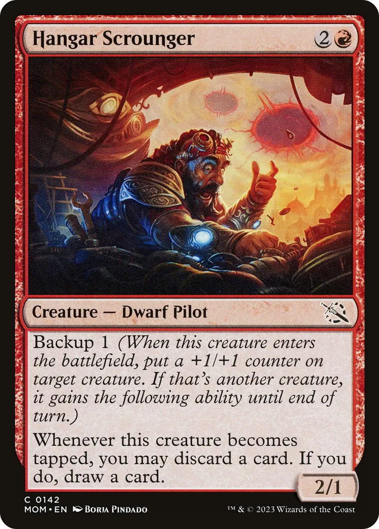 Hangar Scrounger — March of the Machine — Magic: The Gathering