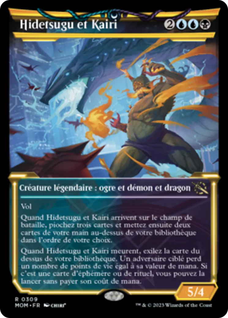 Hidetsugu et Kairi — March of the Machine — Magic: The Gathering