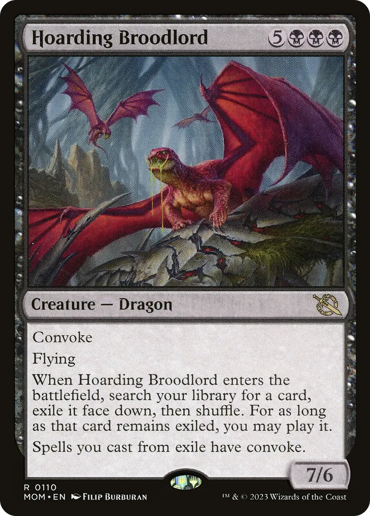 Hoarding Broodlord — March of the Machine — Magic: The Gathering