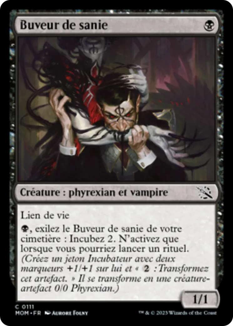 Buveur de sanie — March of the Machine — Magic: The Gathering