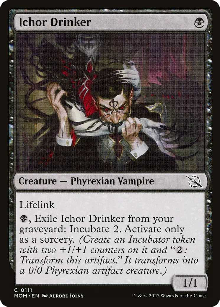 Buveur de sanie — March of the Machine — Magic: The Gathering