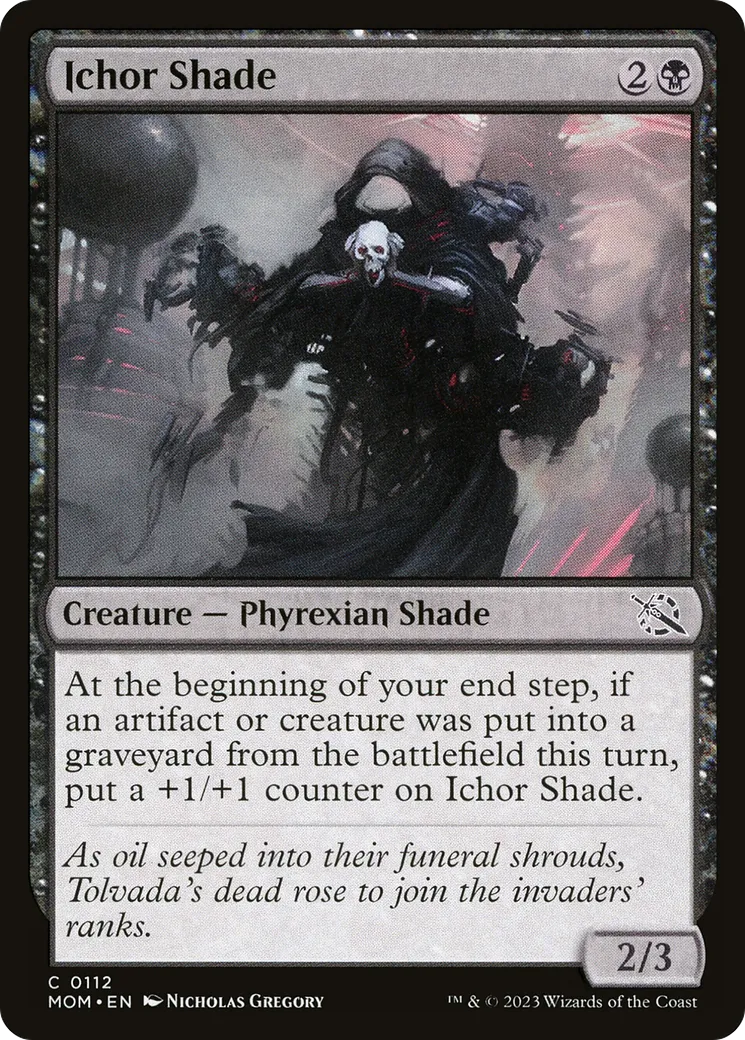 Ichor Shade — March of the Machine — Magic: The Gathering